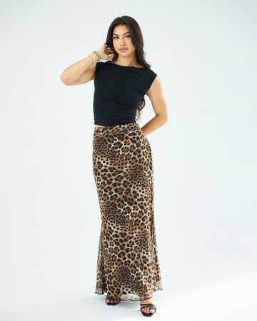 Zebra tol skirt
