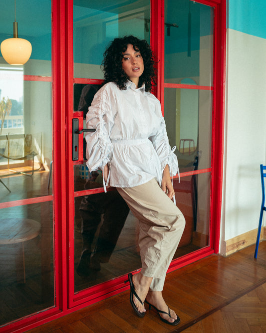 White alessia blouse