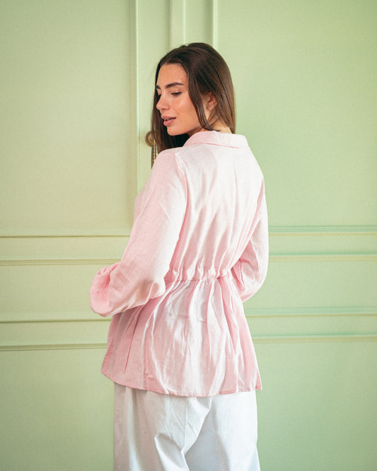 Pink roby blouse
