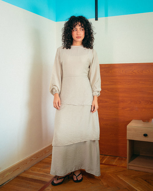 Olive layan dress