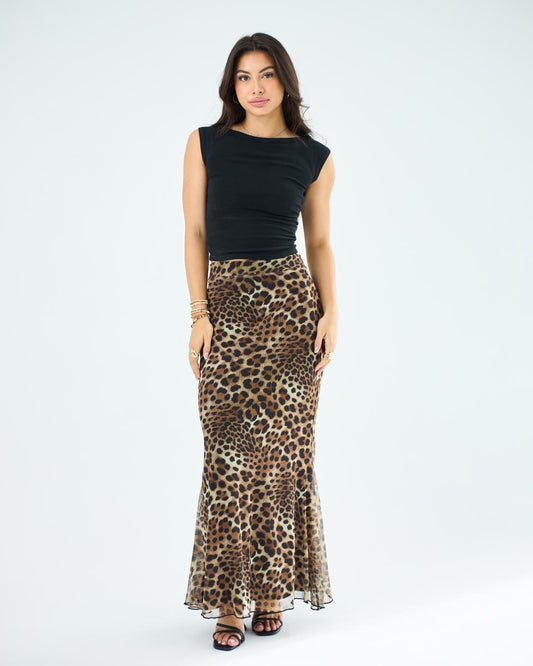 Zebra Tol Skirt