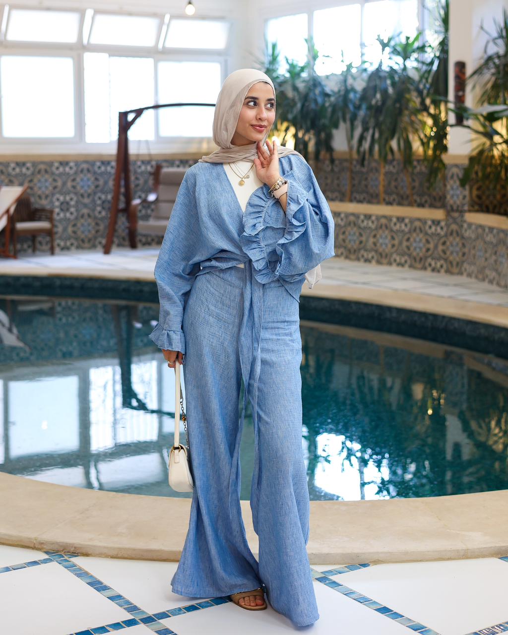 Blue jasmin set
