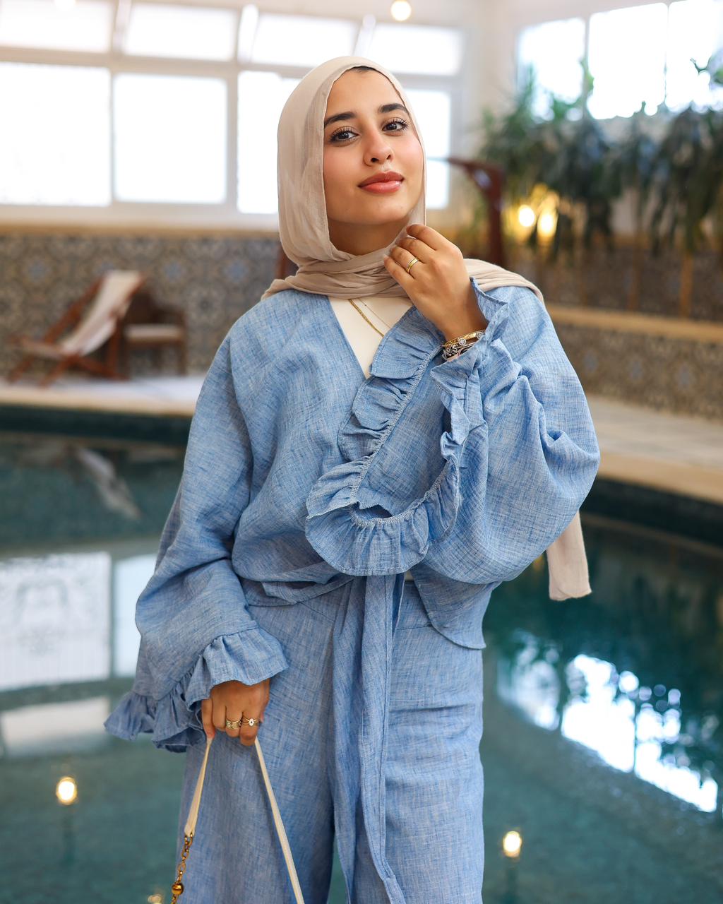 Blue jasmin set