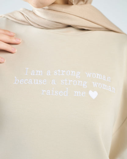 Beige Sweatshirt