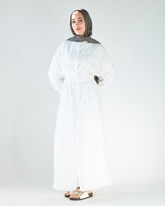 White rima dress