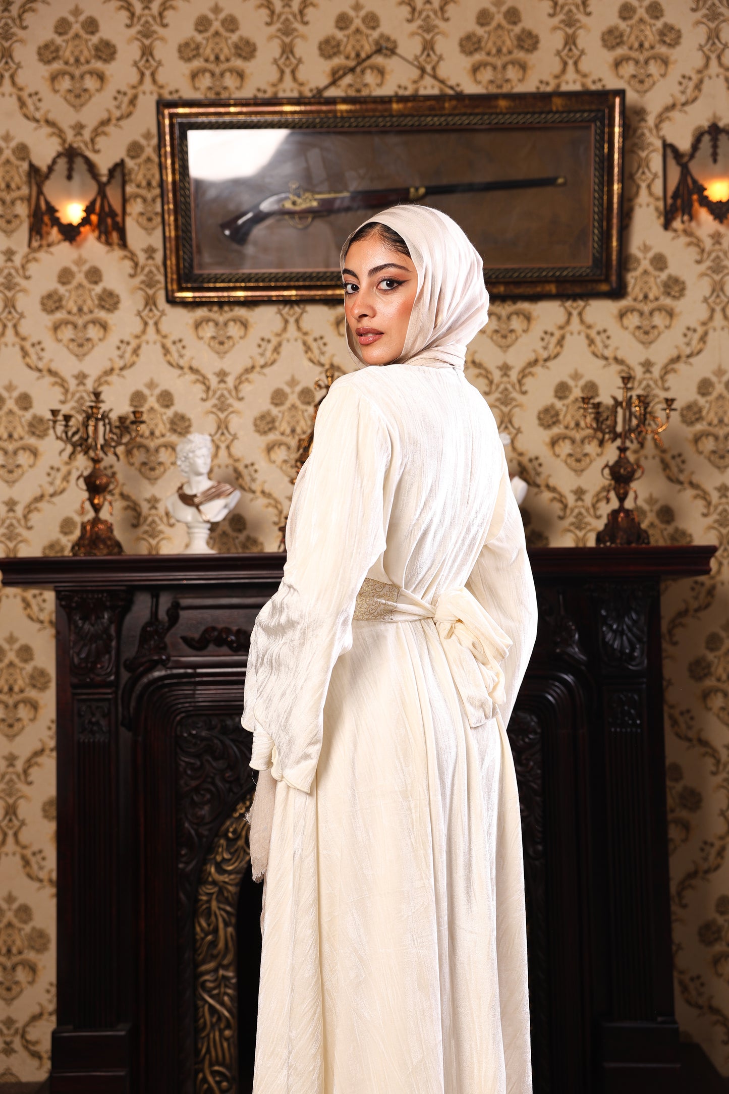 Off white zeina dress