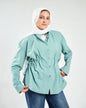 Mint waterproof blouse
