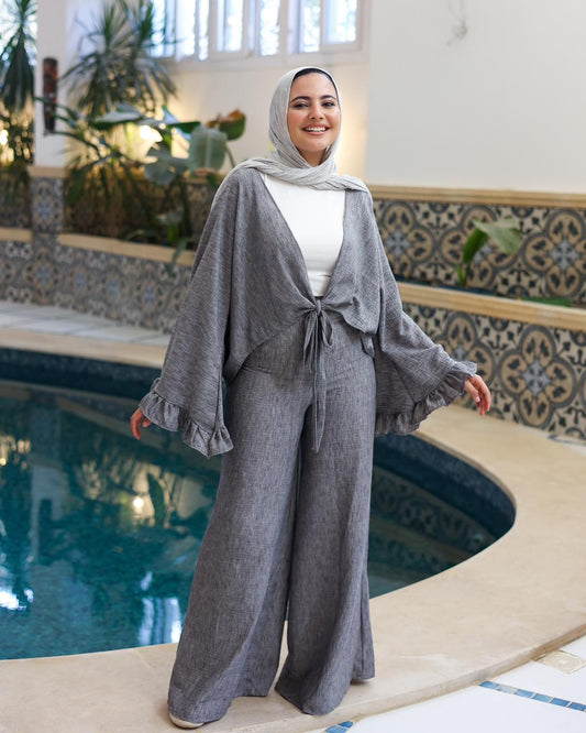 Grey jasmin set