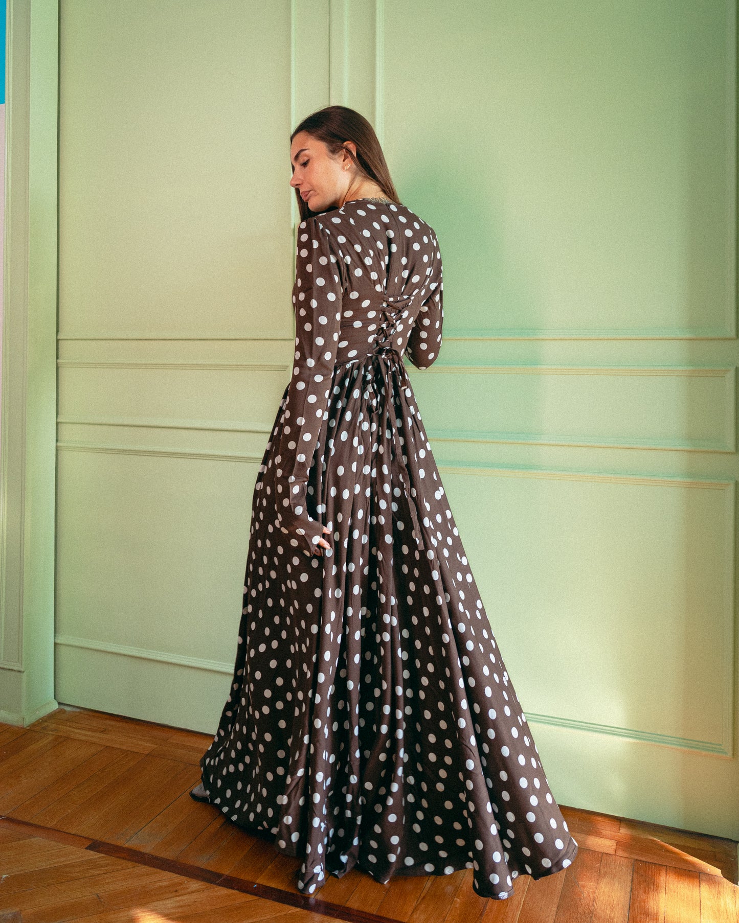 Brown juliette dress