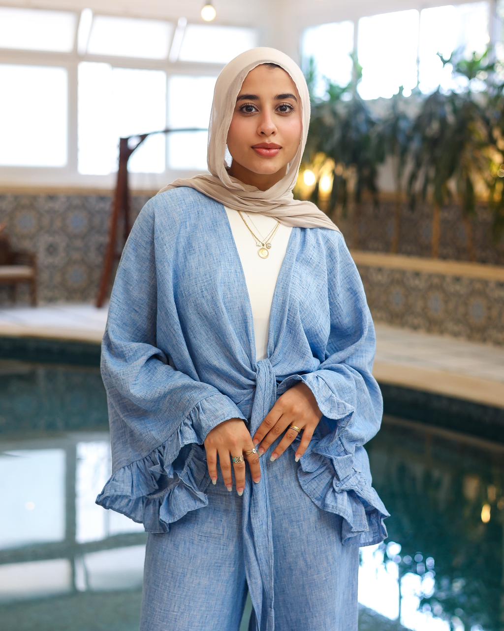 Blue jasmin set