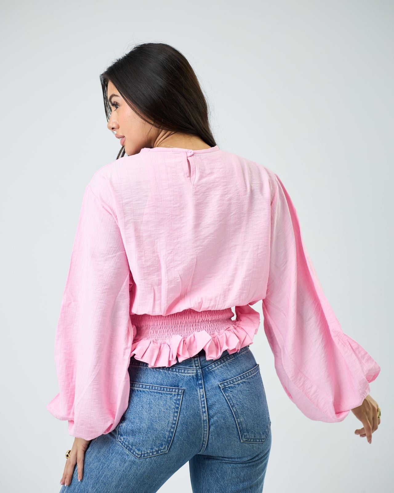 Pink Corset Blouse