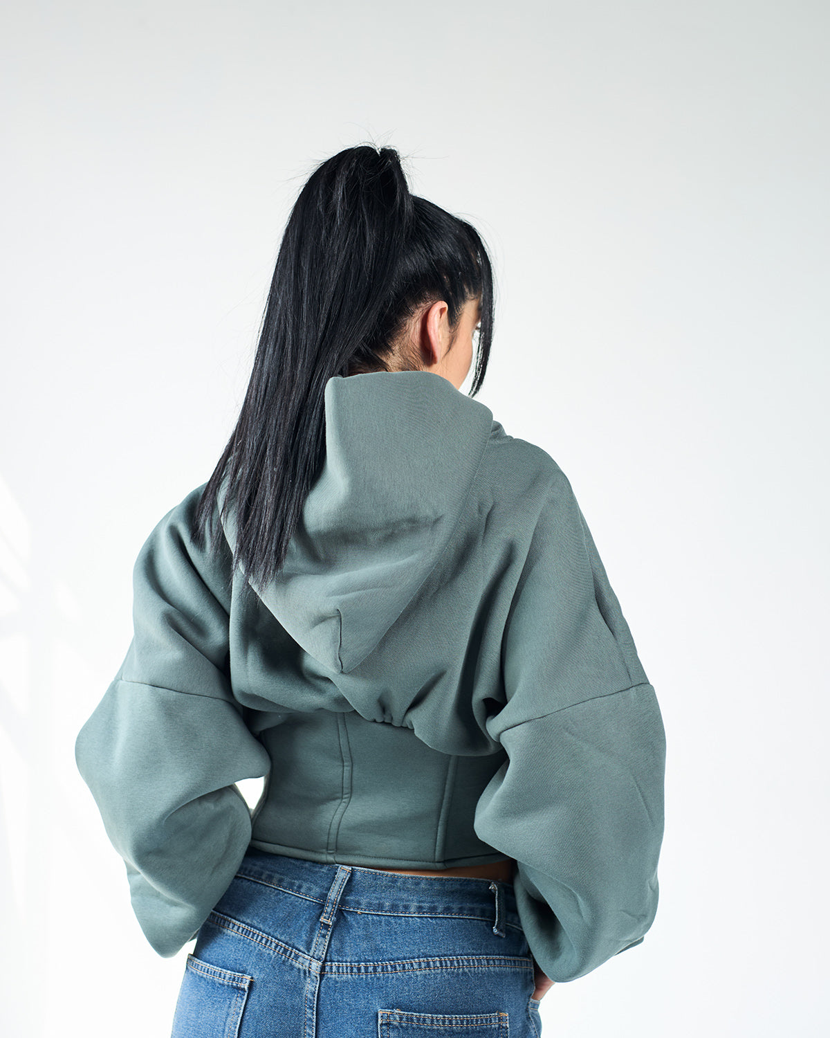 Corset hoodie