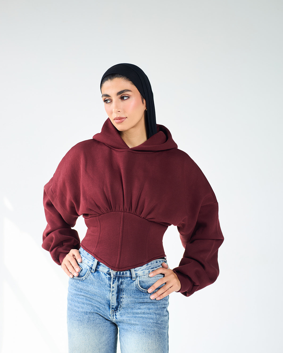 Corset hoodie