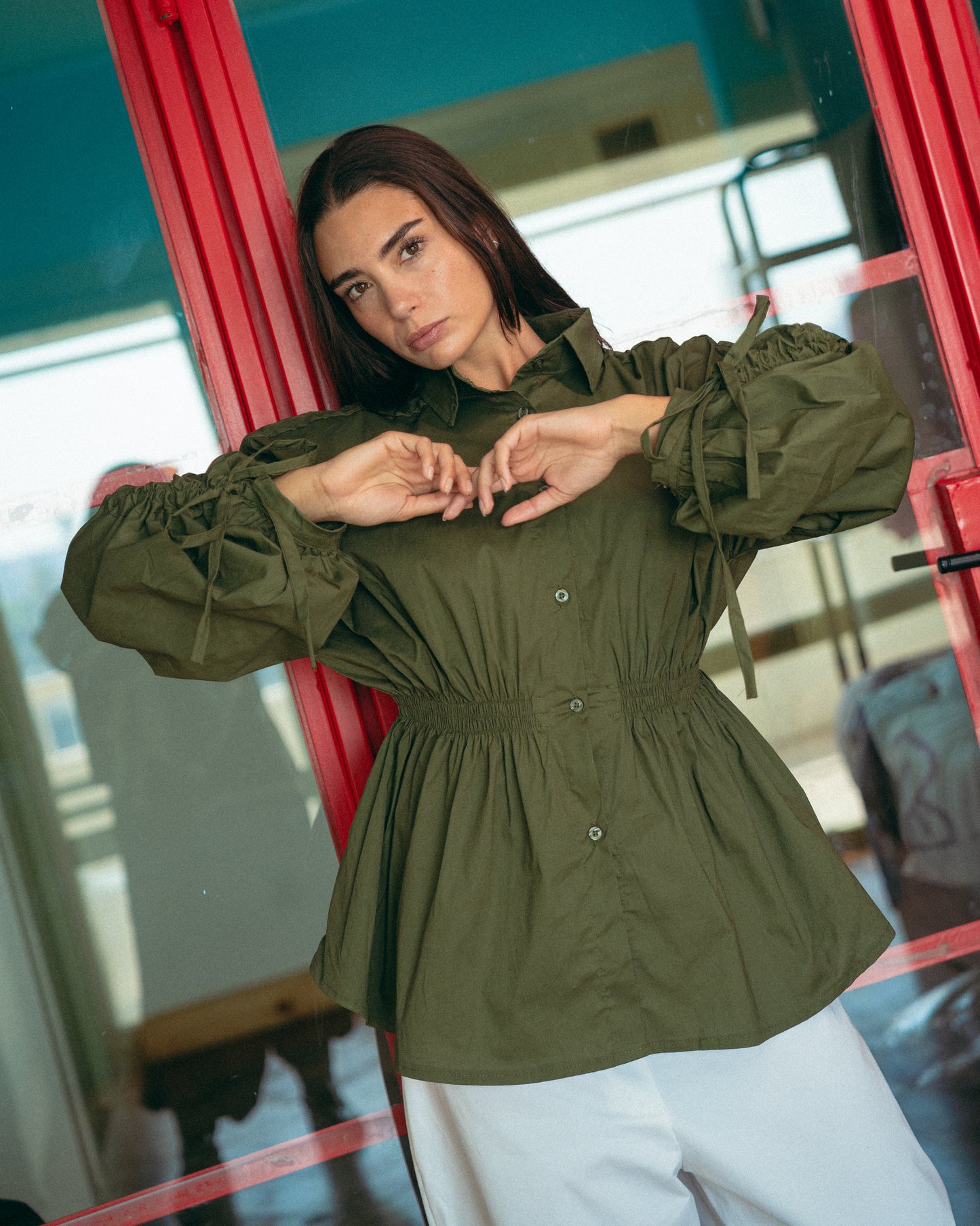 Olive alessia blouse