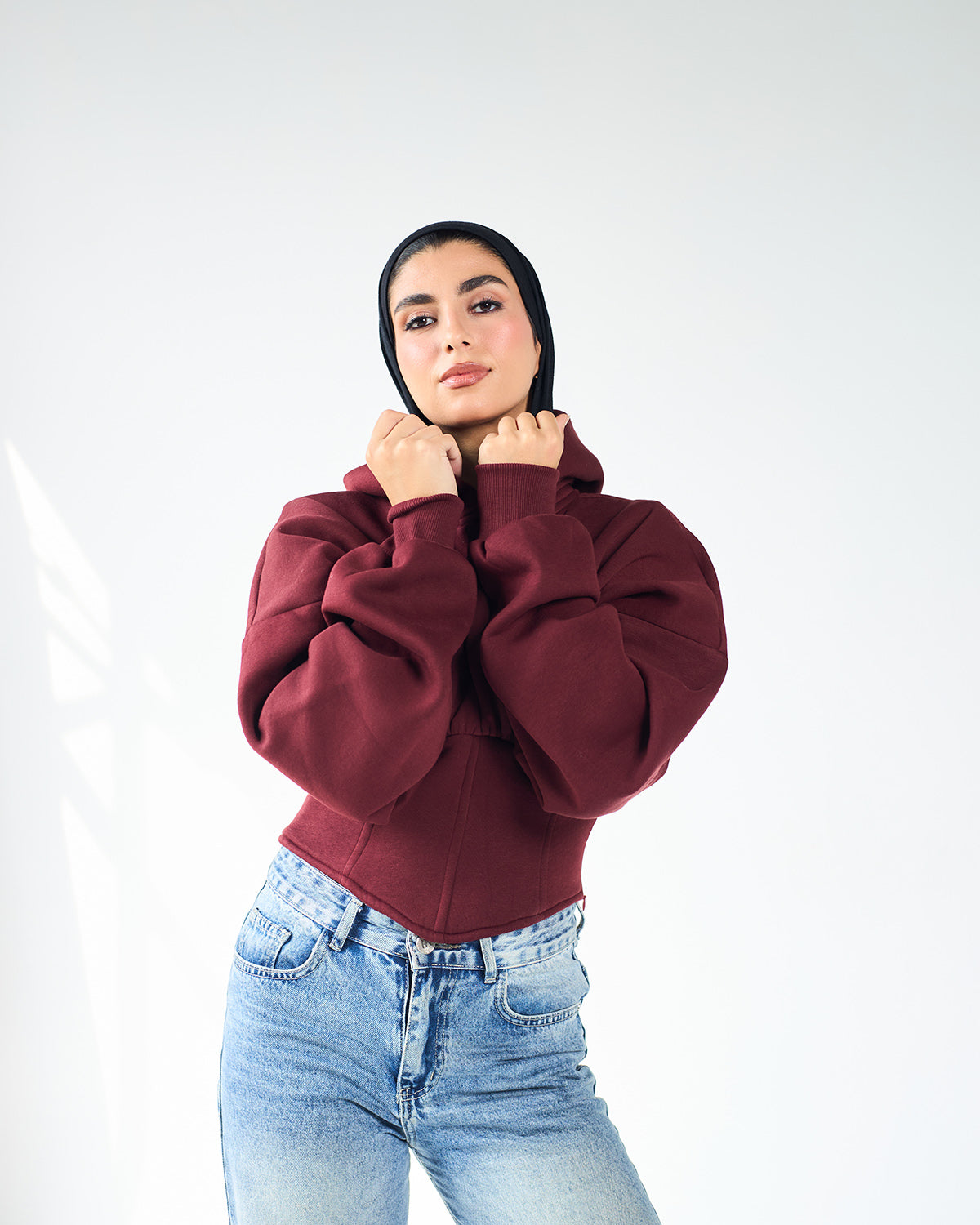 Corset hoodie