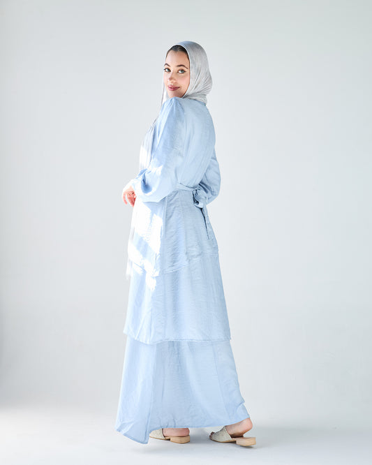 Blue layan dress