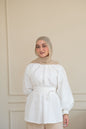 White comfy blouse