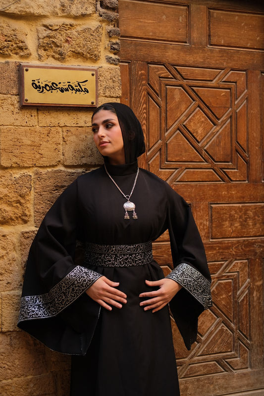Black jalila dress
