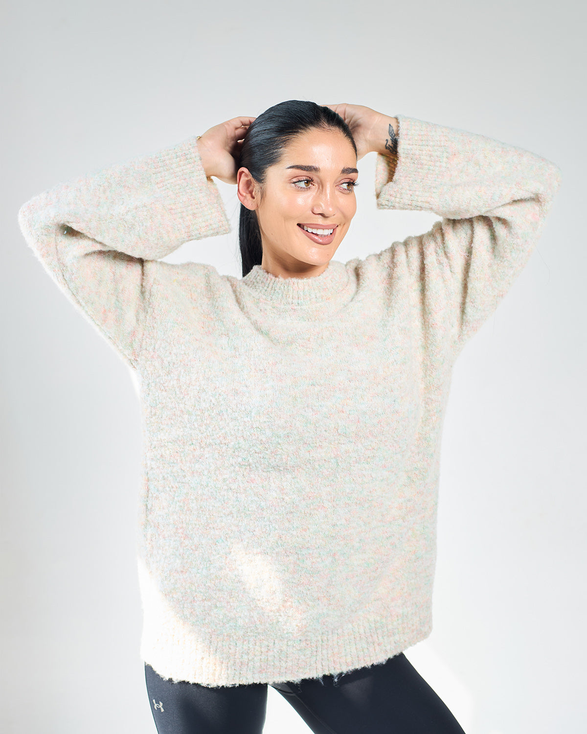 Bubbly pullover