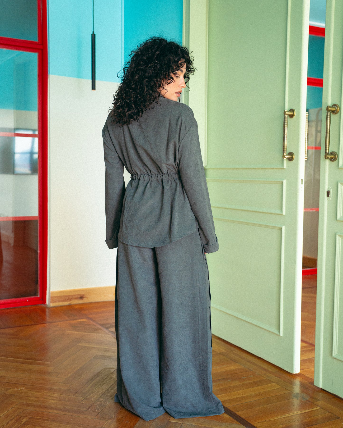 Grey emilia set