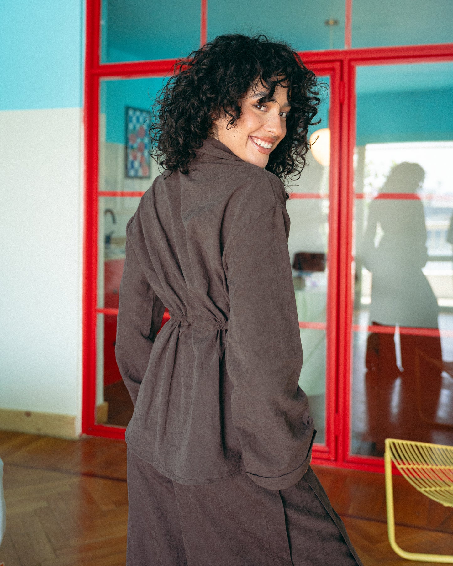 Brown emilia set