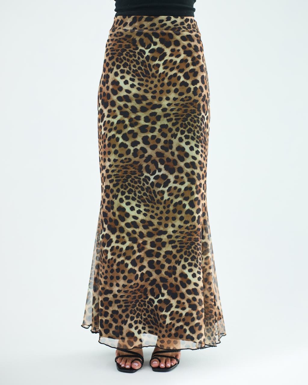 Zebra tol skirt