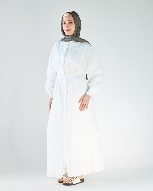 White rima dress