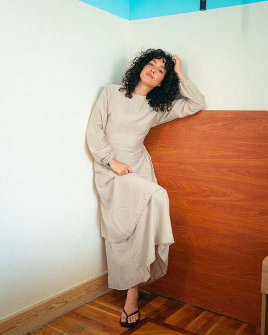 Olive layan dress