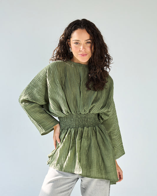 Olive nellie blouse