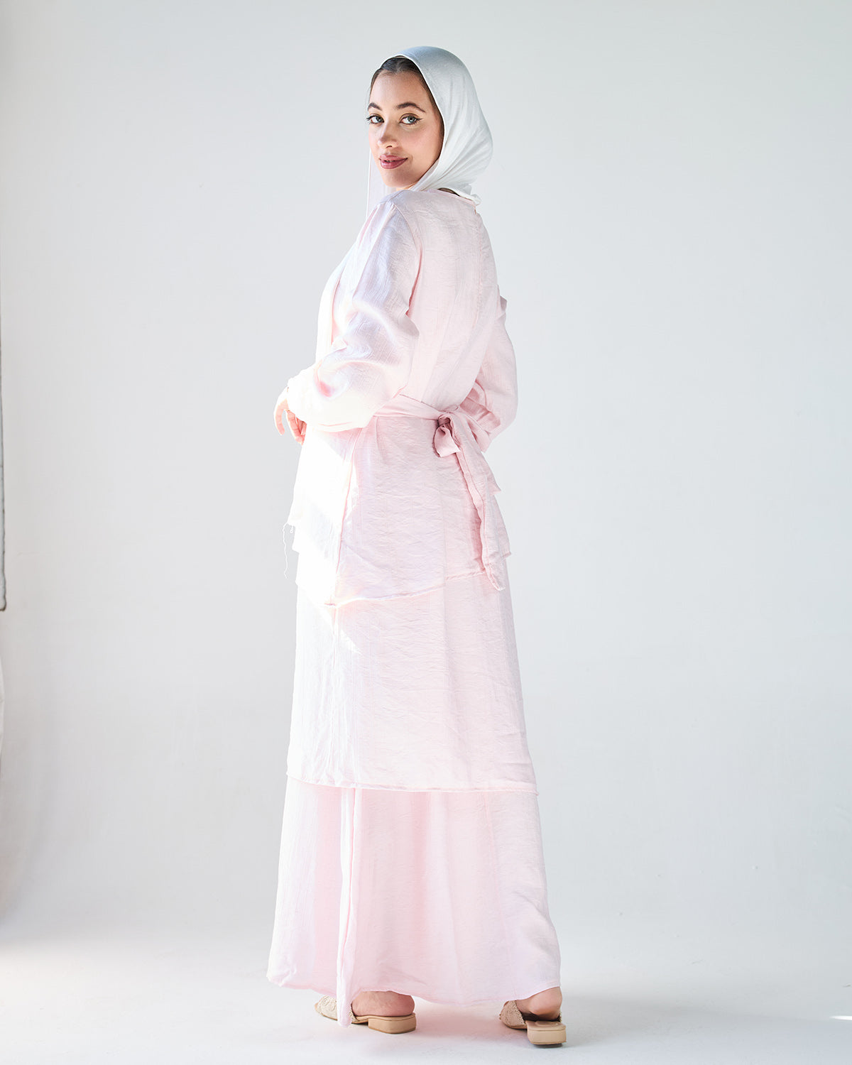 Pink layan dress
