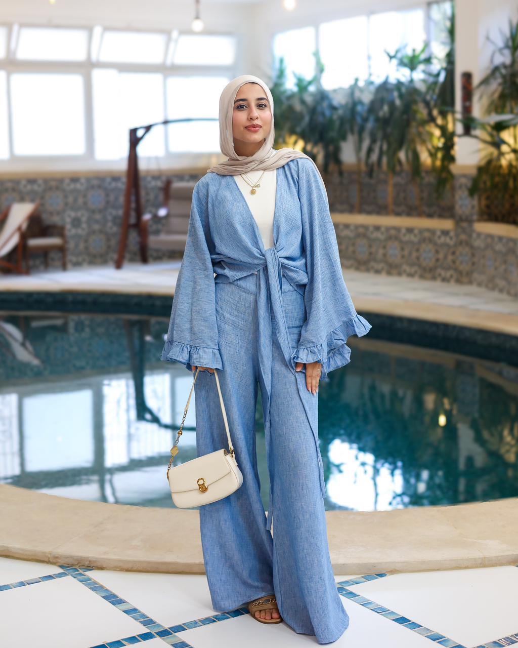 Blue jasmin set