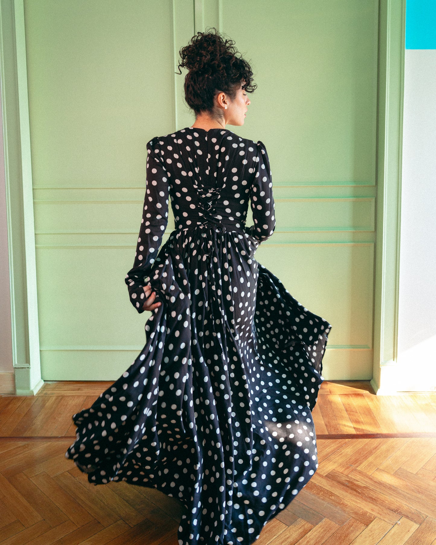 Black juliette dress