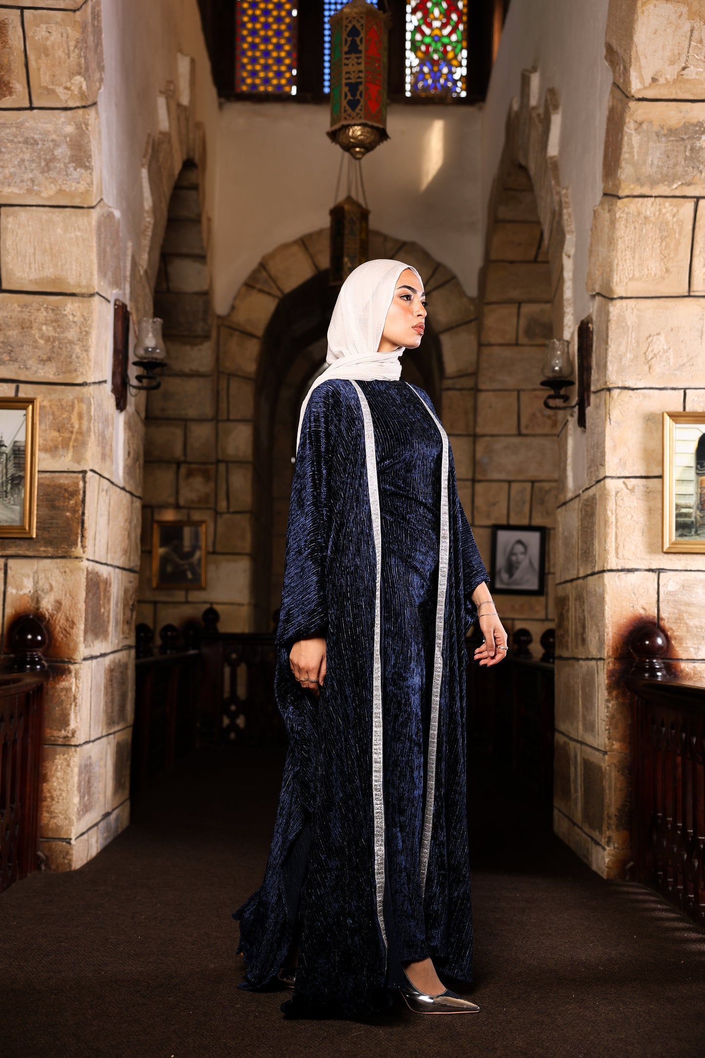 Navy najmah abaya