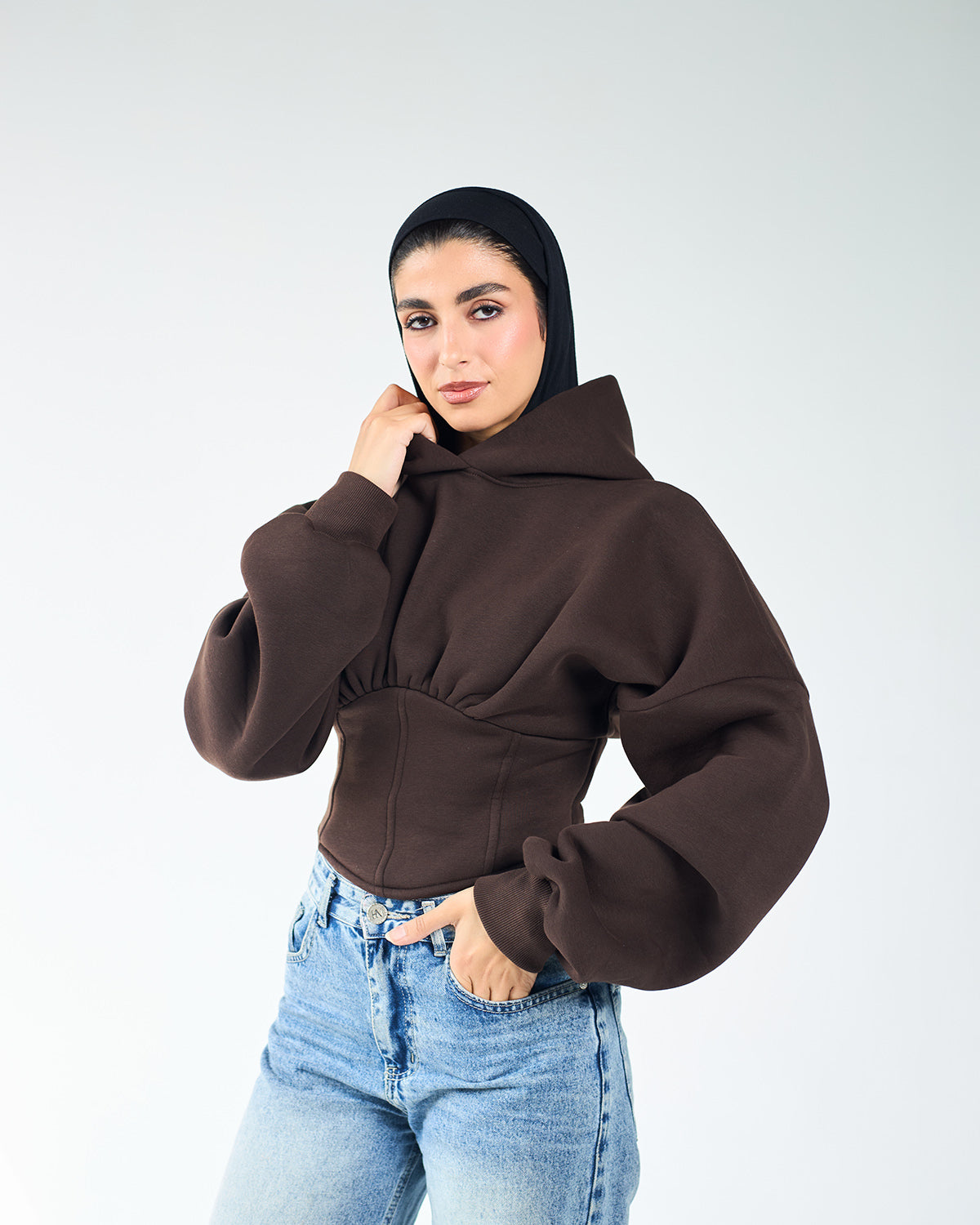 Corset hoodie