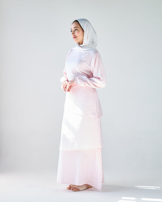 Pink layan dress