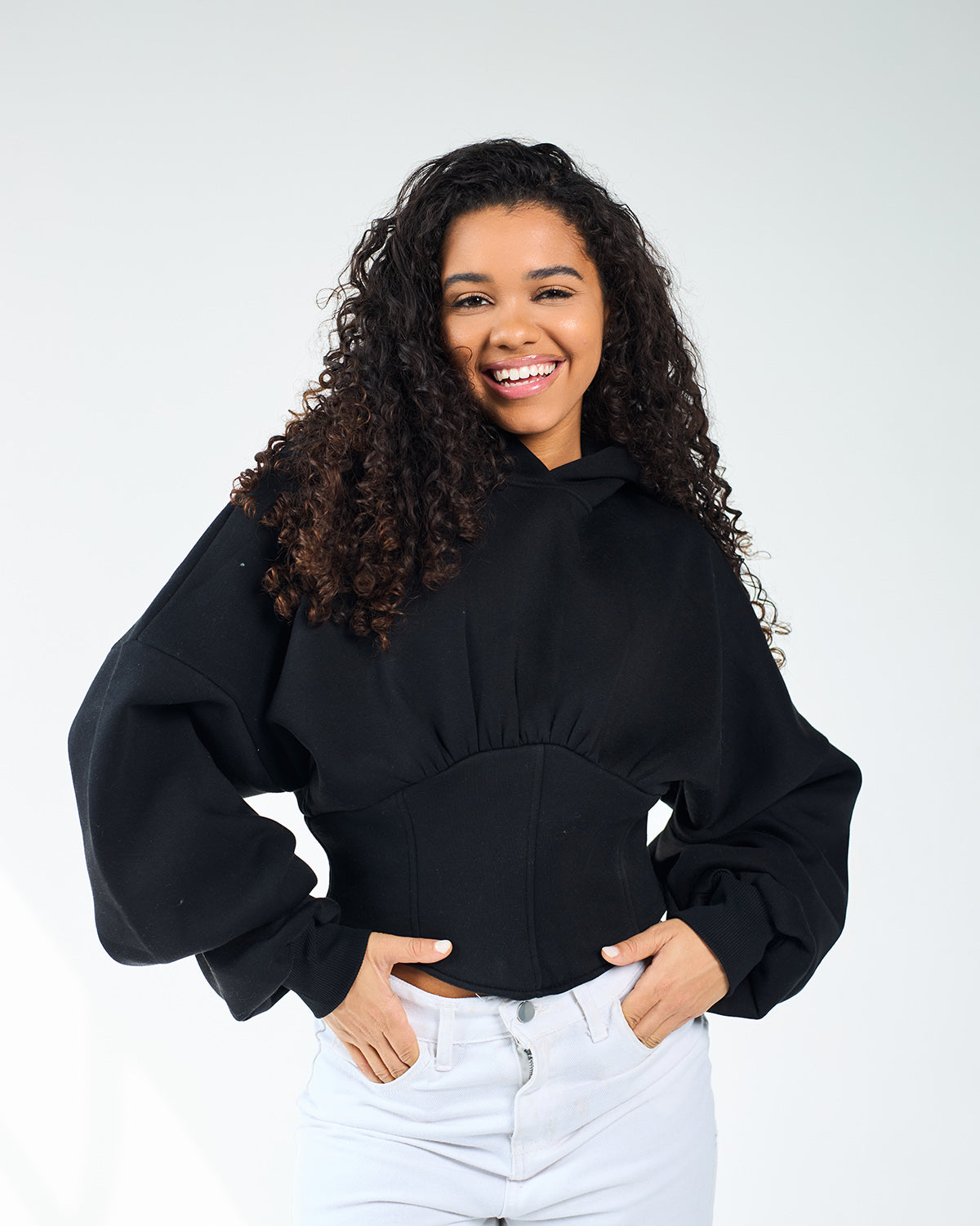 Corset hoodie