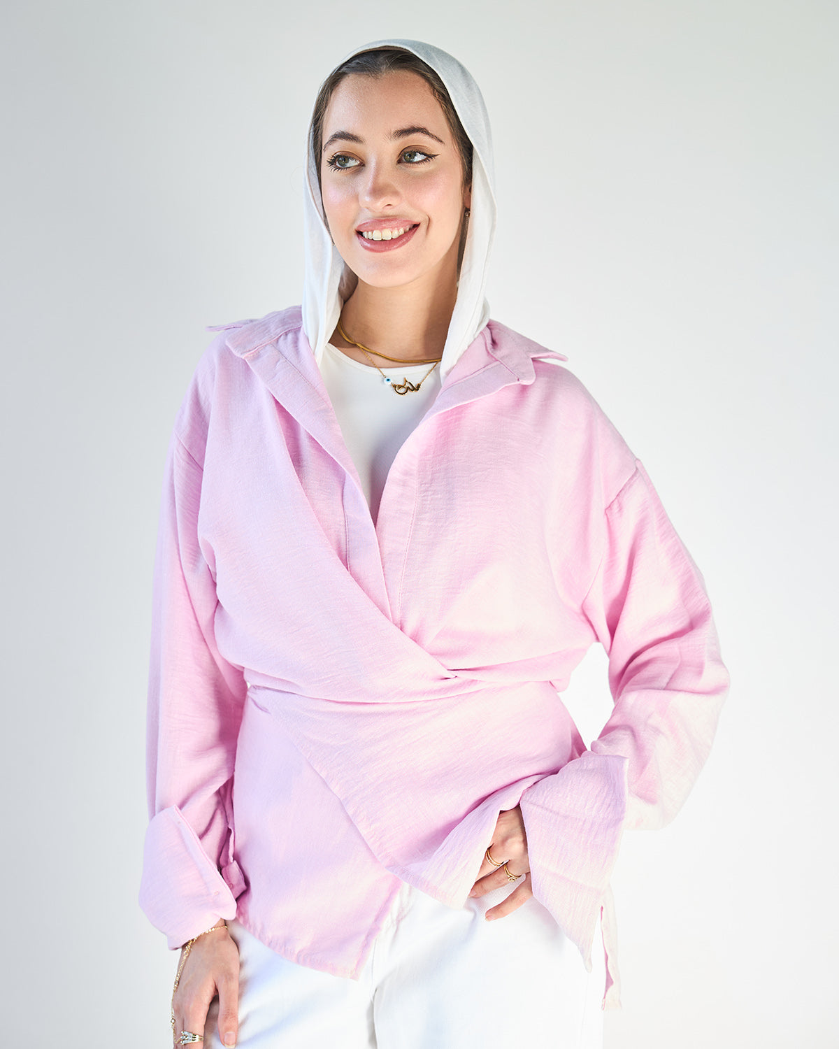 Pink barbie blouse
