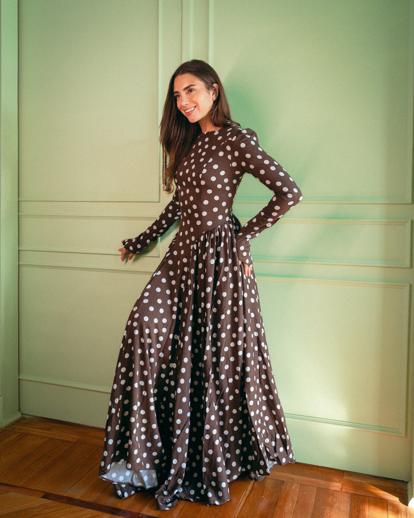 Brown juliette dress