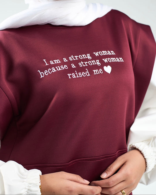 Burgundy Sweatshirt