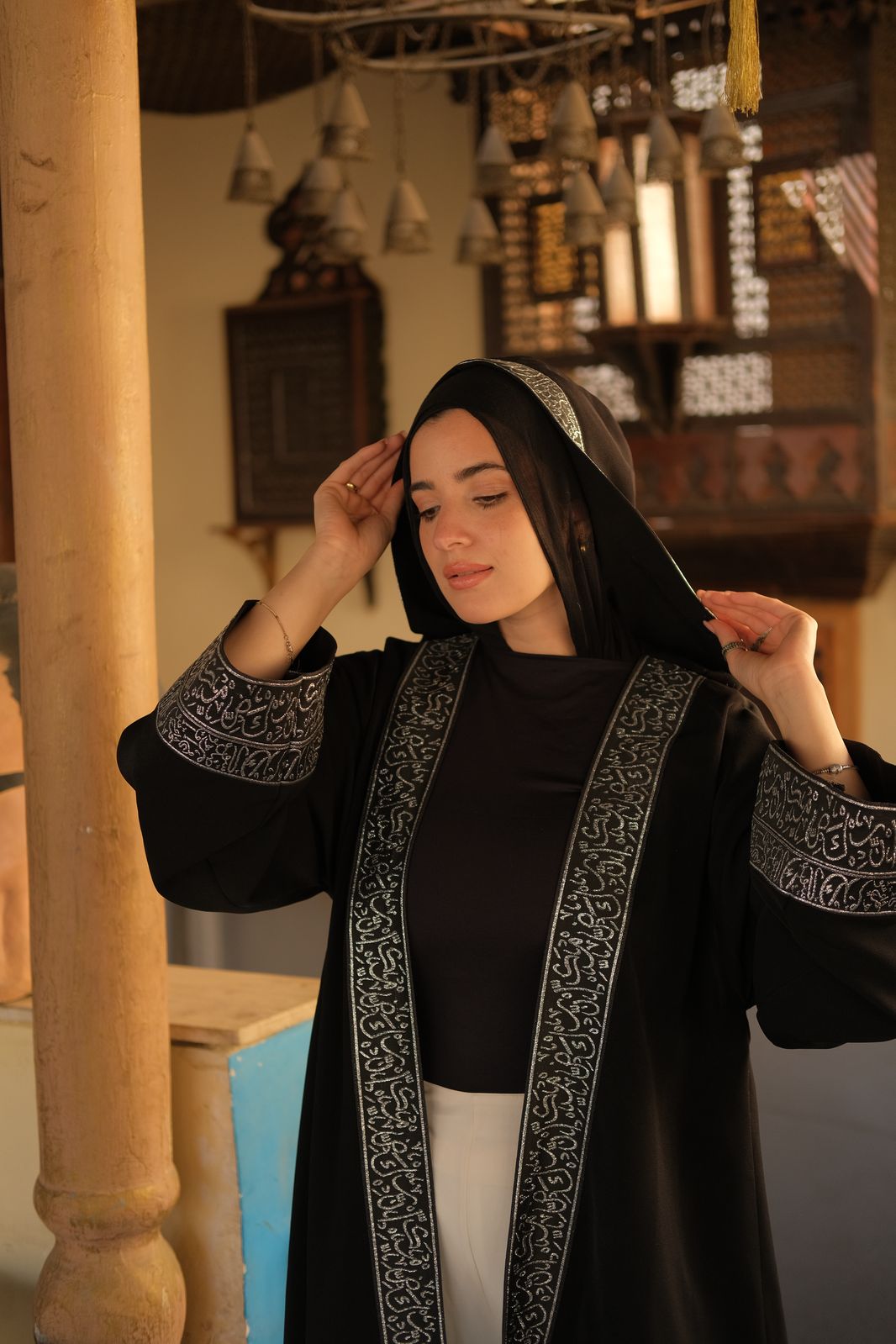 Black Moroccan Qaftan