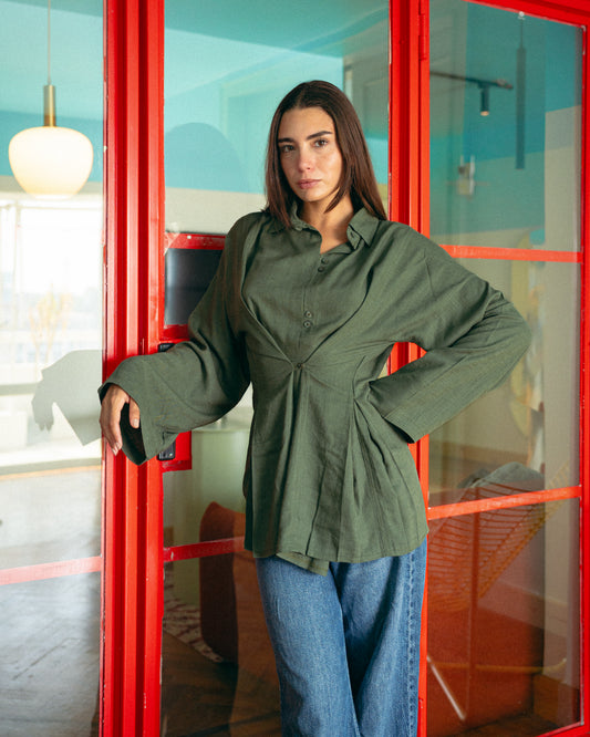 Olive dana top