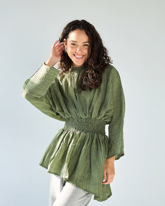 Olive nellie blouse