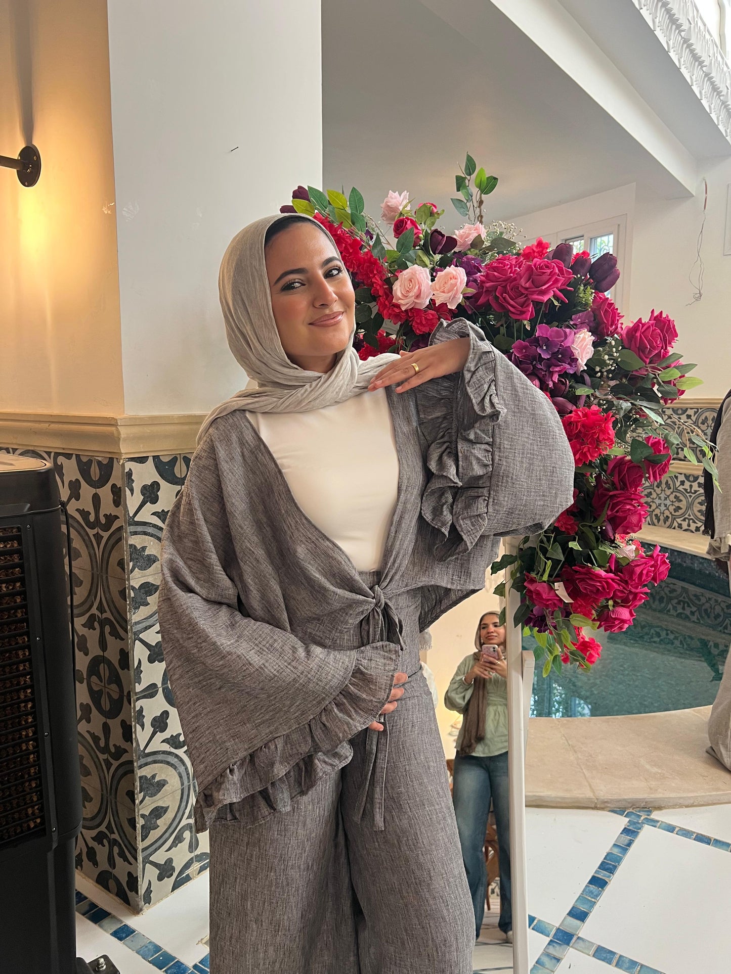 Grey jasmin set