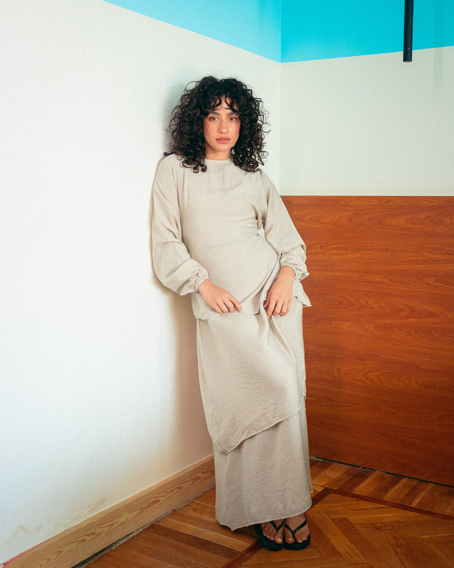 Olive layan dress