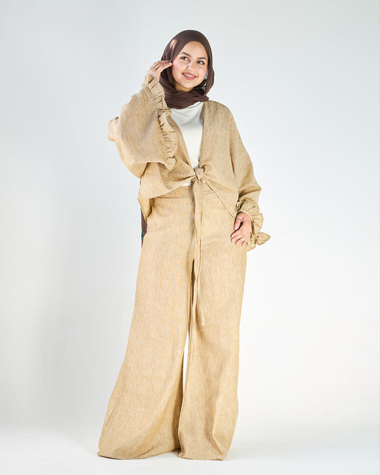 Brown jasmin set