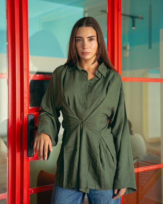 Olive dana top