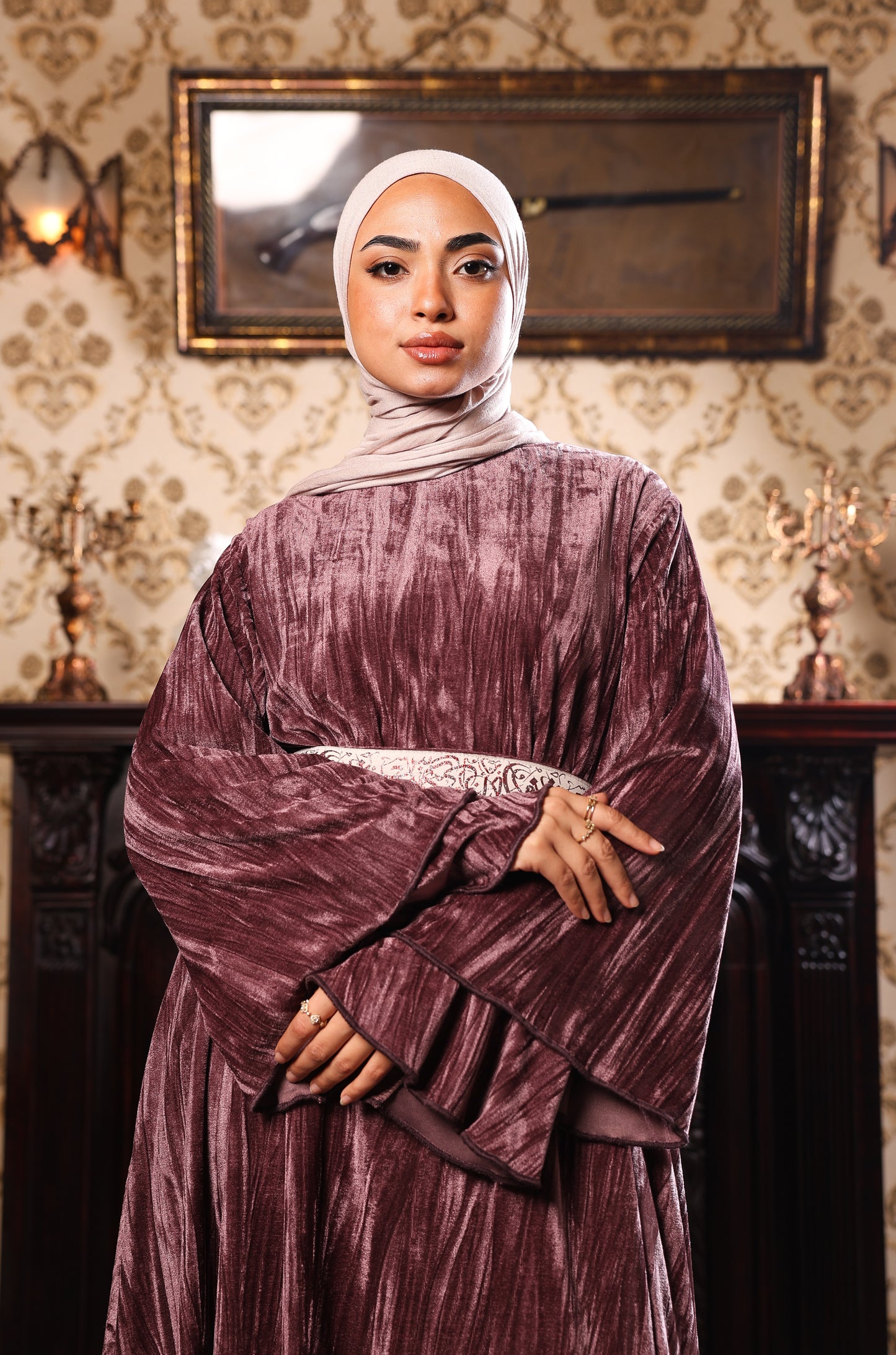 Lilac zeina dress