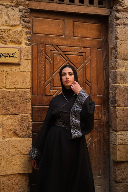 Black jalila dress