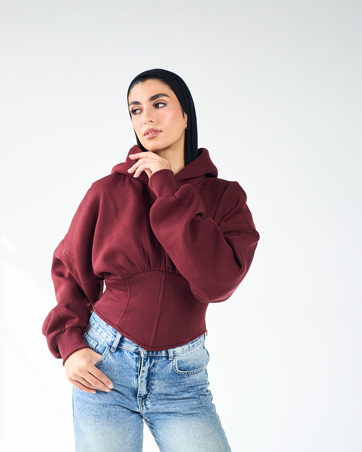 Corset hoodie
