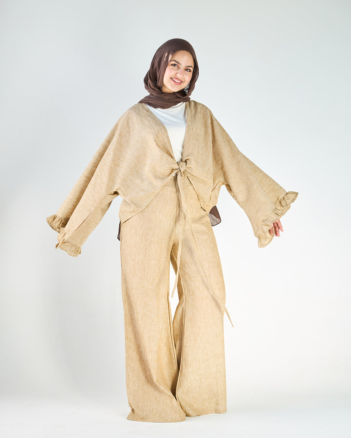 Brown jasmin set